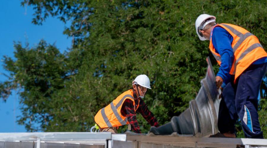 Professional metal roof installation in Coldwater, KS
